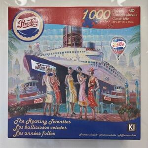 Pepsi Puzzle 1000 Pc The Roaring Twenties Michael Young NEW Heritage Collection